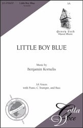 Little Boy Blue SA choral sheet music cover